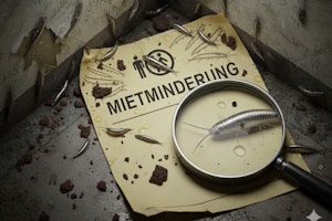 Silberfische in der Wohnung: Für eine Mietminderung ist die Stärke des Befalls entscheidend.